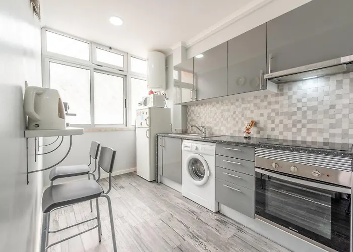 Guestready - Practical 1 Bdr Appt Near The Beach! Lizbona